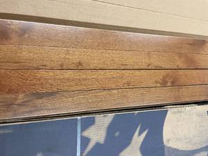lot 152 image: 275 SF of Somerset Color Strip Collection 2 14 Solid Hardwood - Gunstock