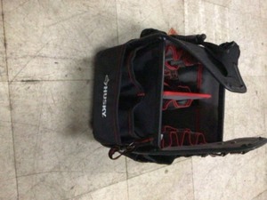 Husky 10 in. Electrician Tool Bag with Removable Tool Wall