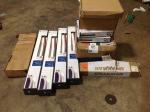 lot 8 image: Lot of assorted Shower Systems and Faucets not used in good condition