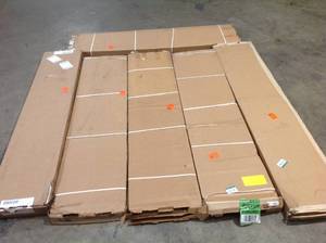 lot 9 image: Lot of assorted Closet Evolution System parts in like new condition see pictures