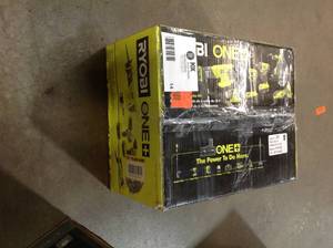 lot 14 image: Large lot of assorted Ryobi Power Tools 5 Tools 2 Batteries and a charger in working condition customer returns