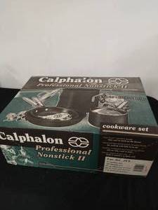 lot 48 image: Calphalon Professional Nonstick II  8 Piece Cookware Set