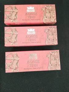 lot 21 image: Konge Tinn Royal Pewter Condiment Utensils by Hardanger Bestikk