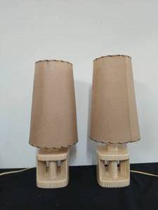 lot 114 image: Pair of Vintage Table Lamps