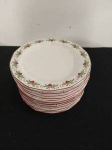 lot 131 image: Porsgrund Hearts and Pines- Salad Plates