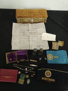 lot 191 image: Collection of Vintage Items Including WWII Items