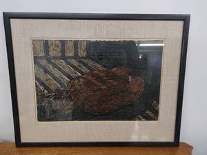 lot 201 image: Block Print