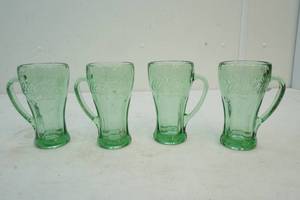 lot 37 image: Coke Cola glasses