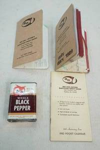 lot 57 image: Vintage Red Owl collectibles