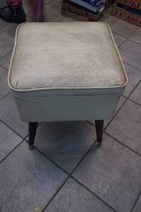 lot 60 image: vintage sewing stool