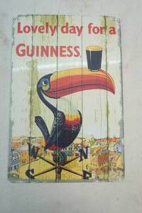 lot 87 image: Guinness sign