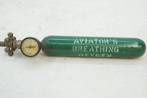 lot 95 image: oxygen tank with gauge