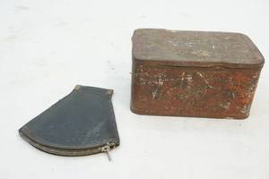lot 99 image: antique tobacco items