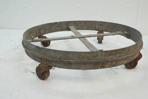 lot 112 image: barrel dolly