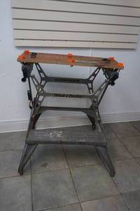 lot 116 image: black n decker work mate table