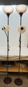lot 138 image: floor lamps