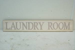 lot 151 image: laundry room sign