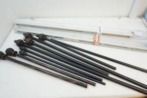 lot 153 image: curtain rods