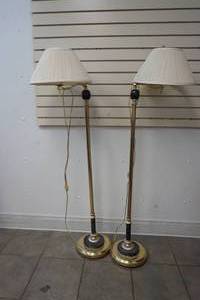 lot 216 image: floor lamps
