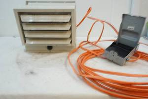 lot 262 image: electric shop heater
