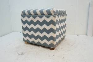lot 268 image: storage ottoman