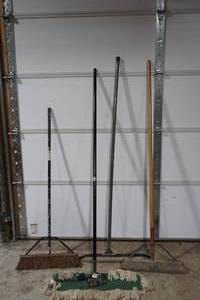 lot 306 image: brooms