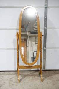 lot 312 image: floor mirror