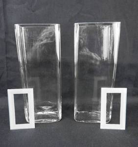 lot 118 image: Set of 2 Vintage 8 Inch Tall Glass Museum Jars With Covers - Made in Germany