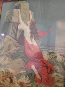 lot 17 image: Large religious art, Sanctuary