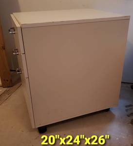 lot 115 image: Modern Esthetic Office Cabinet