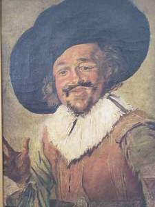 lot 105 image: The Merry Drinker by Frans Hals