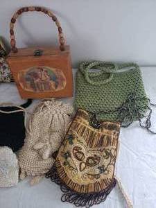 lot 104 image: Large Vintage Bag Collection