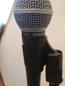 lot 14 image: Shure SM58 Stand Bundle