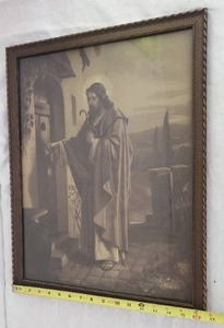 lot 172 image: Religious Art Bundle, Last Super & Savoir