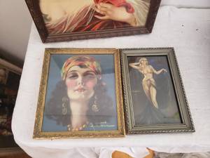 lot 135 image: Victorian Style Women Prints