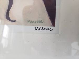 lot 138 image: Megan Moora Singed Print