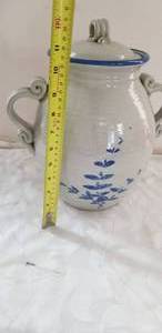 lot 45 image: Red Wing Falconer Stoneware Lidded Jar