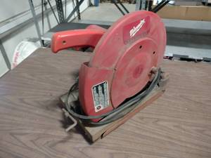 Milwaukee 14 Abrasive Chop Saw...