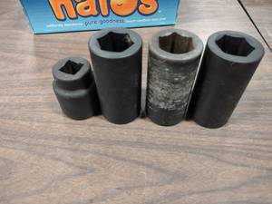(3) Splined Impact Sockets...