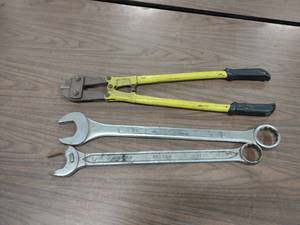 (2) Wrenches & Bolt Cutters...