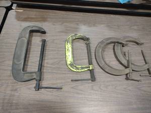 (4) C-Clamps...