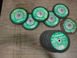 Assorted Masonry Cutting Wheels...