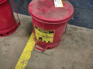 Justrite Oily Waste Can...