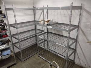 (2) Shelf Units, No Contents, 48x24...