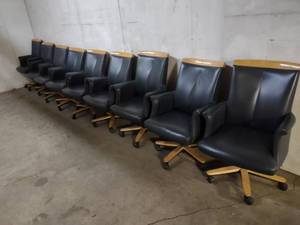(9) Conference Room Chairs, Upstair...
