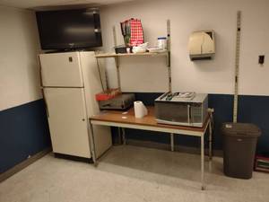Contents of Breakroom including Tab...