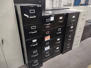 (5) File Cabinets...