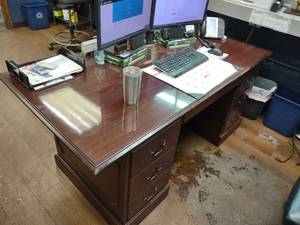 Desk & (2) Chairs...