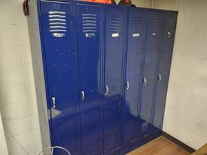 (3) 3 Door Locker Units...