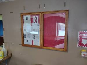 Quartet Bulletin Board with Key, 48...